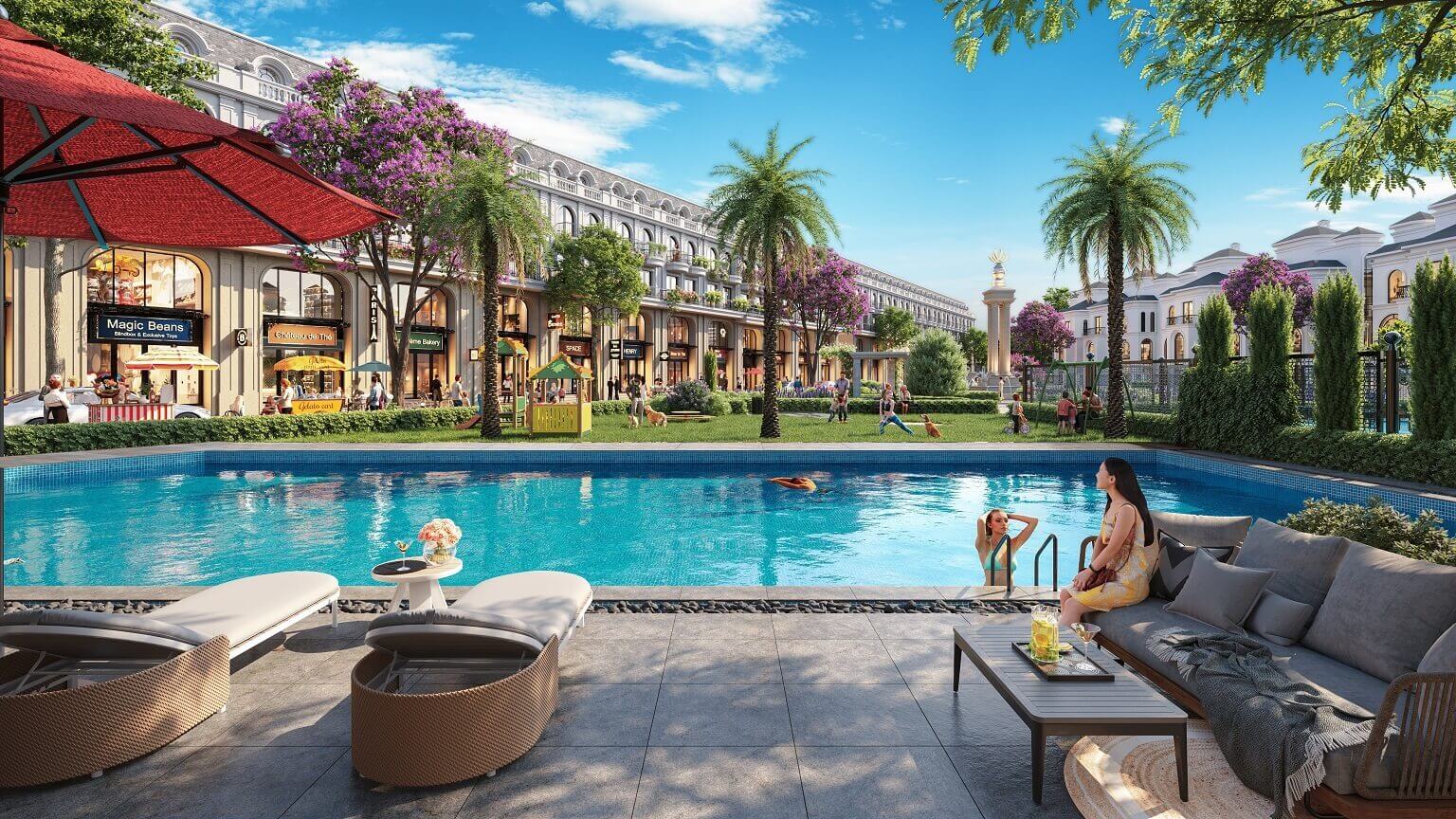 tiện ích dự án the vista văn la hà đông